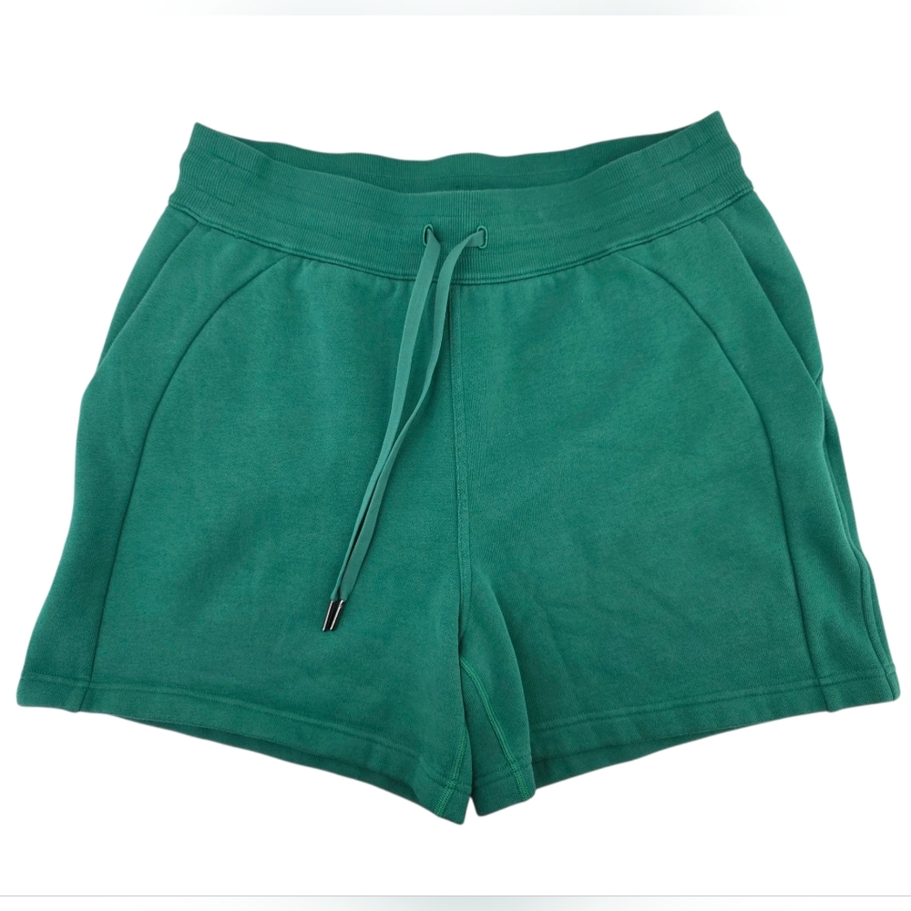 Lululemon Scuba High-Rise Short 5" Women's Size 10 Cascadia Green - Picture 6 of 10